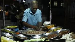 FAST WORKER : Hardworking Man Selling Healthy Evening Snacks | Indian Street Food