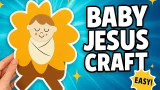 Baby Jesus Paper Craft