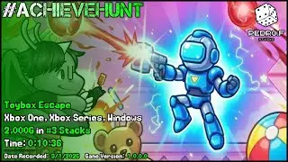 #AchieveHunt - Toybox Escape (Xbox One, Xbox Series, Windows) - 2,000G in 10m 36s!