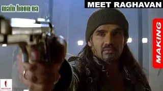 Main Hoon Na | Making | Suneil Shetty as Raghavan | Shah Rukh Khan | A Film by Farah Khan