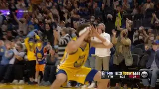 Klay Thompson got his swagger back in this game 😎