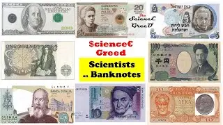 SCIENTISTS ON BANKNOTES //currency //scientists honoured on Banknotes