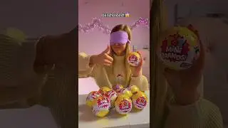 BLINDFOLDED Unboxing of the NEW Toy @minibrands Series 3!!😱⁉️ &ndash; #AD #Shorts  