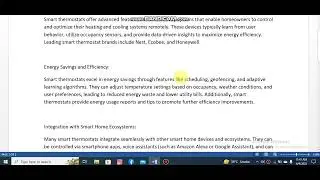 Reviewing and Comparing Smart Thermostats and Energy Efficient Home Solutions