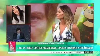 🚨 Escándalo con Lali Espósito: el cruce con Javier Milei