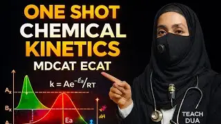 Chemical Kinetics One Shot 🔥 | MDCAT 2026 Chemistry | Complete Chapter in 54 Minutes | Tricks + MCQs