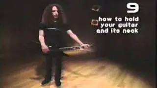 Marty Friedman   Tips   How to set your strap!