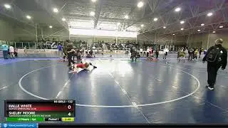 HS Girls 122 Halle White Suples Wrestling Club Vs Shelby Moore Takedown Express Wrestling Club