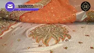 AB-243 Elegant Glamour Designer Saree || Stone Work || Zari Work || Aairah Boutique || #aairahsaree