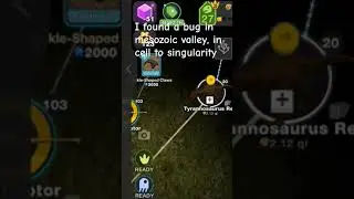 A glitch in The Mesozoic Valley of Cell to singularity #games #celltosingularity #singularity #short
