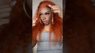 Amazon Ginger Curly Wig Find 😍 BLY Hair
