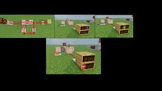 Minecraft Redstone puzzle
