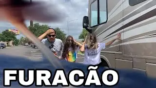 ENFRENTAMOS O FURACÃO BARRY NA LOUISIANA DENTRO DO MOTORHOME