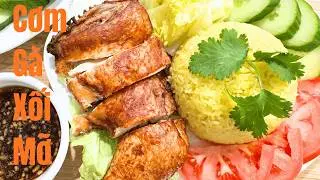 Cơm Gà Xối Mỡ Da Giòn Rụm Đơn Giản Tại Nhà | CHIVUONG CHANNEL