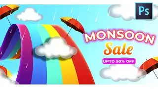 Simple Banner Design  -  Photoshop Tutorial