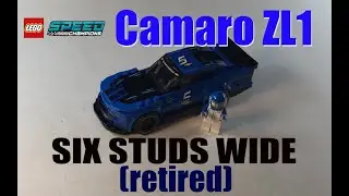 One of the last of the 6 stud cars | Lego Speed Champions | Chevy Camaro ZL1 | Ep24