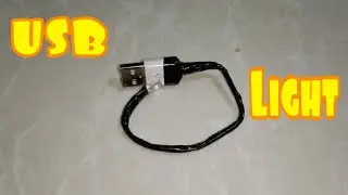 How To Make Usb light For Laptop | DIY Usb light | By - CreativeShivaji