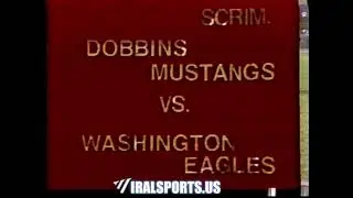 1994 George Washington vs Dobbins High School Football Scrimmage