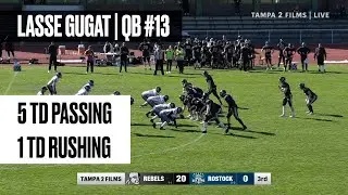 Game MVP: Lasse Gugat, QB #13 (5 passing TD + 1 rushing TD) | 26/4/25