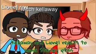 Mitch kellaway and Lionel ray reacts to comic Stanley ipkiss gacha club
