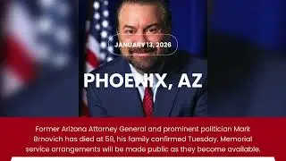 Former Arizona Attorney General Mark Brnovich dies at 59