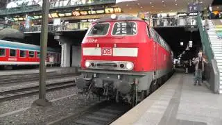 218 321-8,  IC departure only  Hamburg Hauptbahnhof, 7-5-2013
