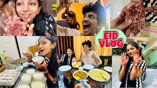 Eid vlogggg🎉 | Mylanji edal 🎀 Dress 👗| Eid celebration 😍