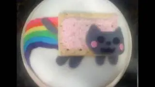 Dancing Nyan Cat Cake