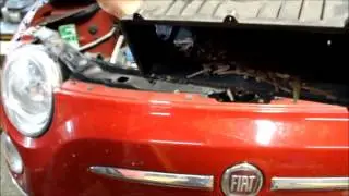 Fiat 500 Fix -- exchange the air filter