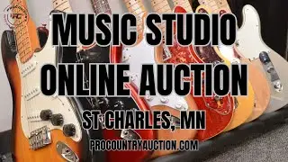 Music Studio Online Auction Preview - St Charles, MN - Auction Ends November 6th