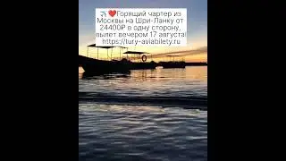 ✈️❤️Горящий чартер из Москвы на&nbsp;Шри-Ланку от 24400₽&nbsp;в одну сторону, вылет вечером 17 августа!