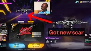 New Luck Royal Shadow Scar unlocked in first spin trick 🤯