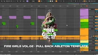 🔥 Afro House Ableton Templates Inspired by HUGEL | Fire Girls Vol. 2
