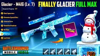 FINALLY M416 GLACIER FULL MAX  | UPGRADE M416 GLACIER LEVEL 7 | M416 GLACIER MAX OUT | M4 GLACIER