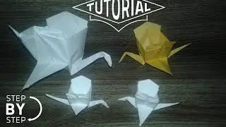 origami: Tsuru Caixa passo a passo