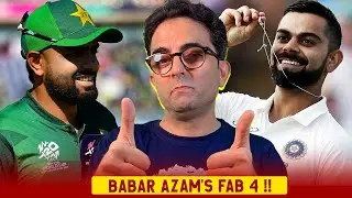 Babar Azam’s Fab Four in cricket: Virat Kohli, Steve Smith, Joe Root & Kane Williamson!