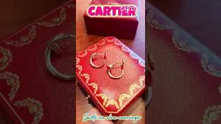 More Cartier More Fun !! Juste Un Clou earrings in pink gold !! #Cartier #luxury #earrings #gold
