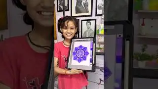Digital Mandala Artwork kids 🌸🤩 #kidsdrawing #digitalart #mandala #art