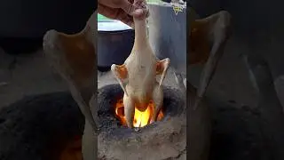 Chulhe Wala Desi Chicken At Billa Chicken Corner #jammu #shorts