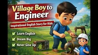 A Village Boy’s Dream | Learn English Through listening Inspiring motivational Story