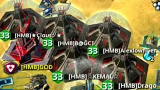 War Planet Online | Cross World Conflict-W75 vs W5, W66, W81 | Part-2 (Individual hits)