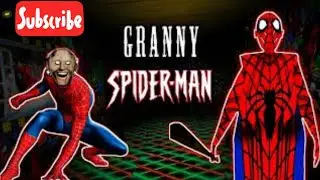 Granny become spiderman | Spiderman Granny #gameplay #granny #horrorgaming #grannymods