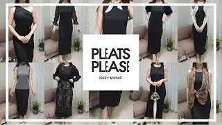 【PLEATS PLEASE】BASICSワンピースの着回しを考える