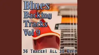 B - Slow Country Blues Play Along Track