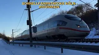 Schnellfahrstrecke K&ouml;ln&ndash;RheinMain #railway #train #treinen #trainspotting