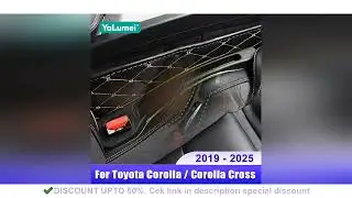 For Toyota Corolla E210 Corolla Cross XG10 2019 2020 2021 2022 2023 2024 2025 Hybrid Car Seat Gap Fi