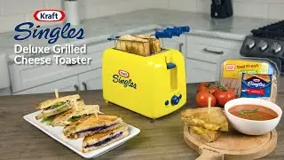 KSGCT2YW | Kraft&trade; Singles Deluxe Grilled Cheese Sandwich Toaster