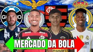 🚨VINÍCIUS JÚNIOR EXIGE SALÁRIO DE CR7 l  LINO NA MIRA DO BENFICA l SERGIO RAMOS NO GRÊMIO E +