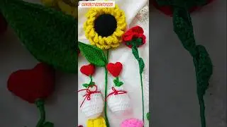 Affordable Crochet Flowers ll Small Business Owner #crochet #viral #trending #shorts #shortsviral