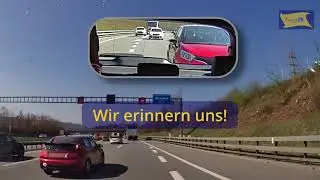 Autobahn - Verwendung der Fahrstreifen